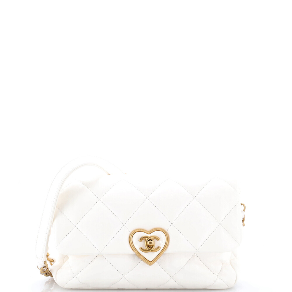 Chanel Small Coco Love CC Heart Flap Bag